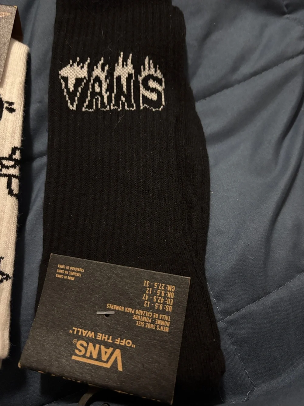 Vans  crew socks 2 pairs size 9.5-13
